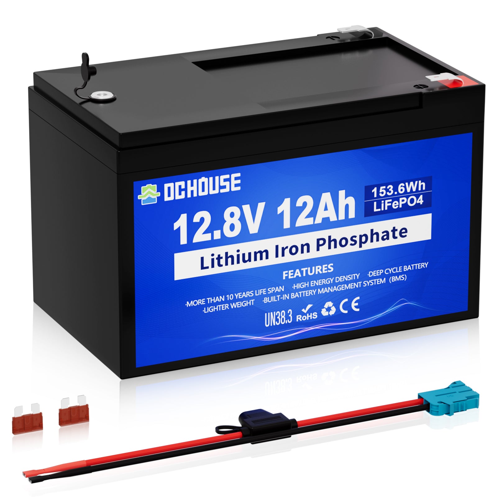 Batterie lithium LiFePO4 12V 12Ah