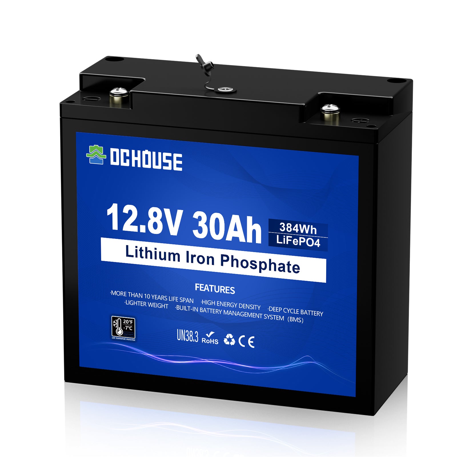 Batterie Lithium LiFePO4 12V 30Ah Mini