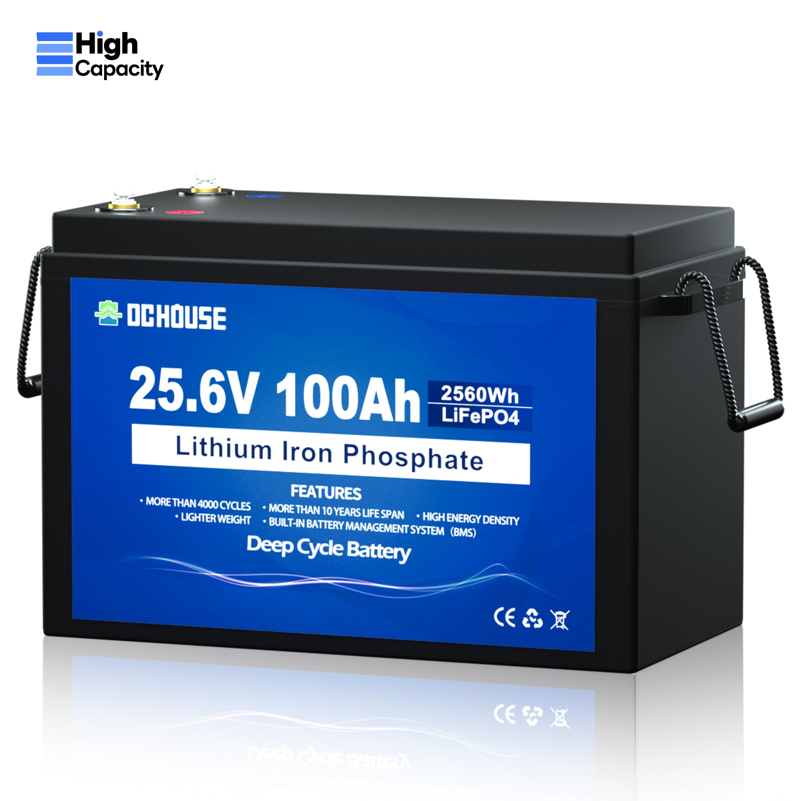 Batterie lithium LiFePO4 24V 100Ah