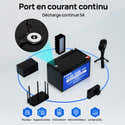 Batterie LiFePO4 12V 12Ah - Décharge Profonde, BMS Intégré, Pour Alarme, Onduleur, Radio, Solaire - 7