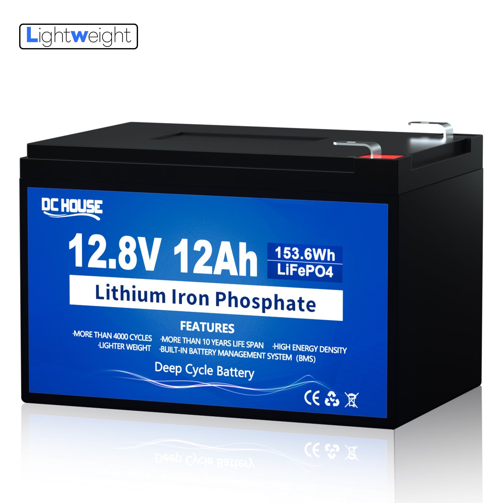 Batterie lithium LiFePO4 12V 12Ah