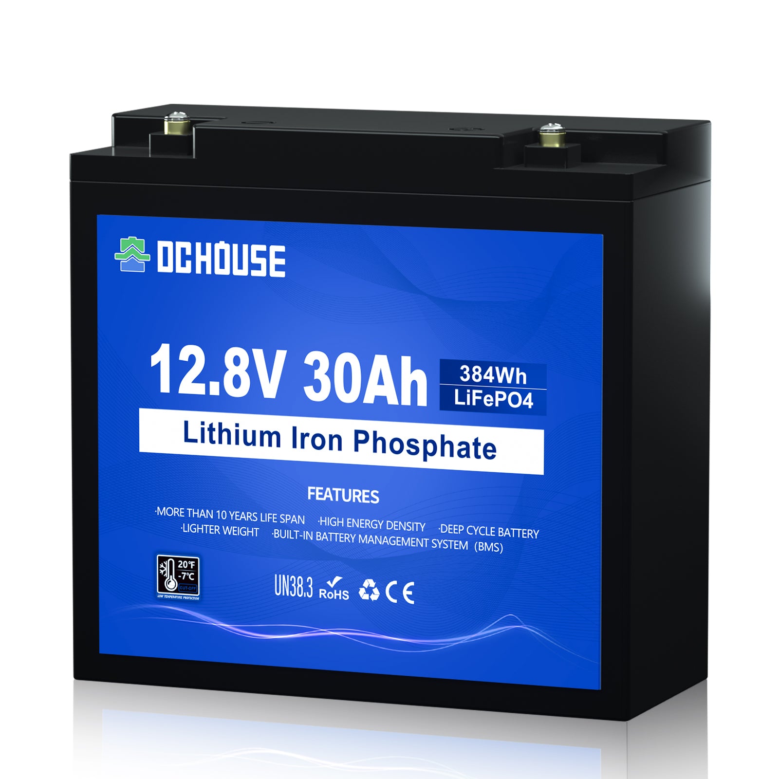 Batterie Lithium LiFePO4 12V 30Ah Mini