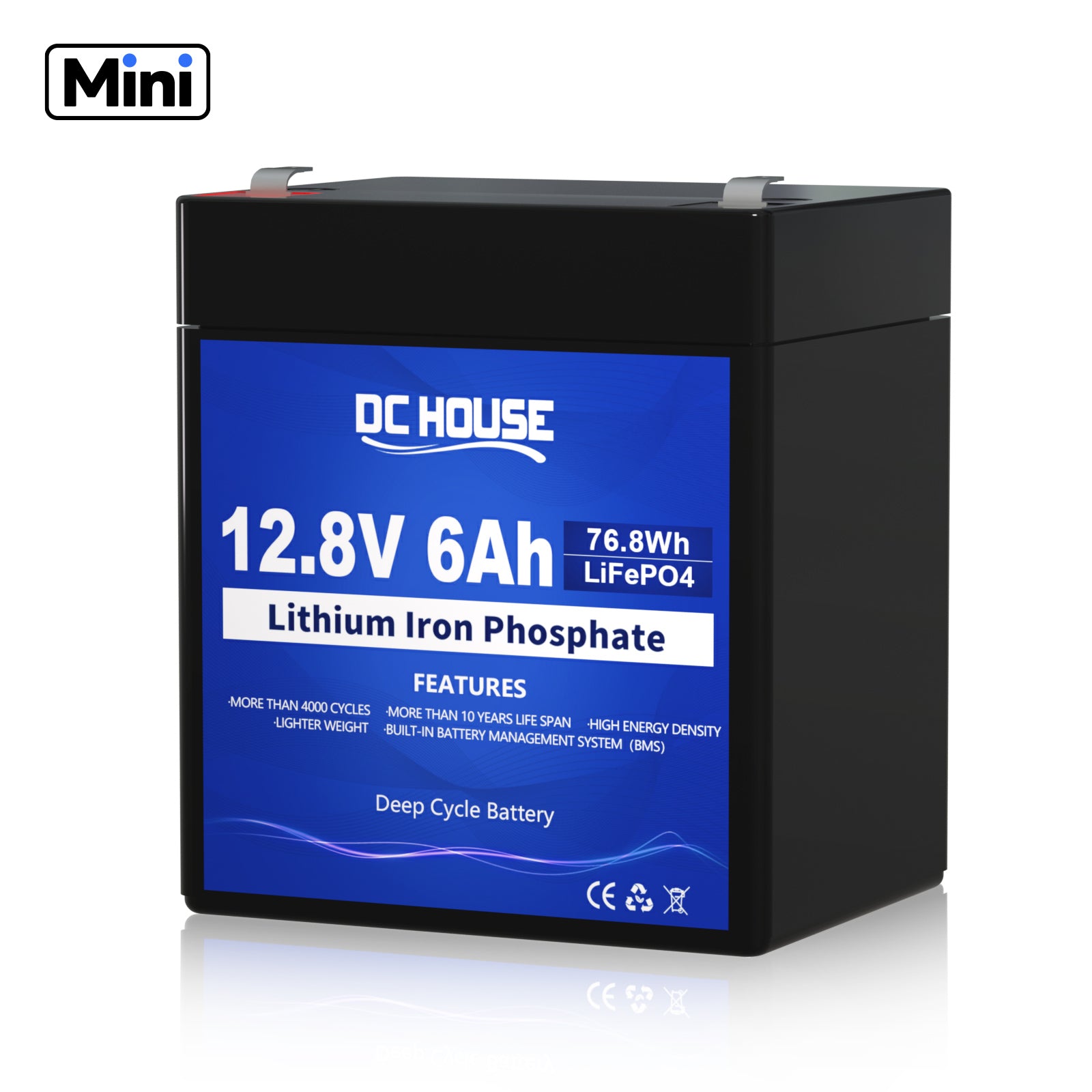 Batterie lithium LiFePO4 12V 6Ah