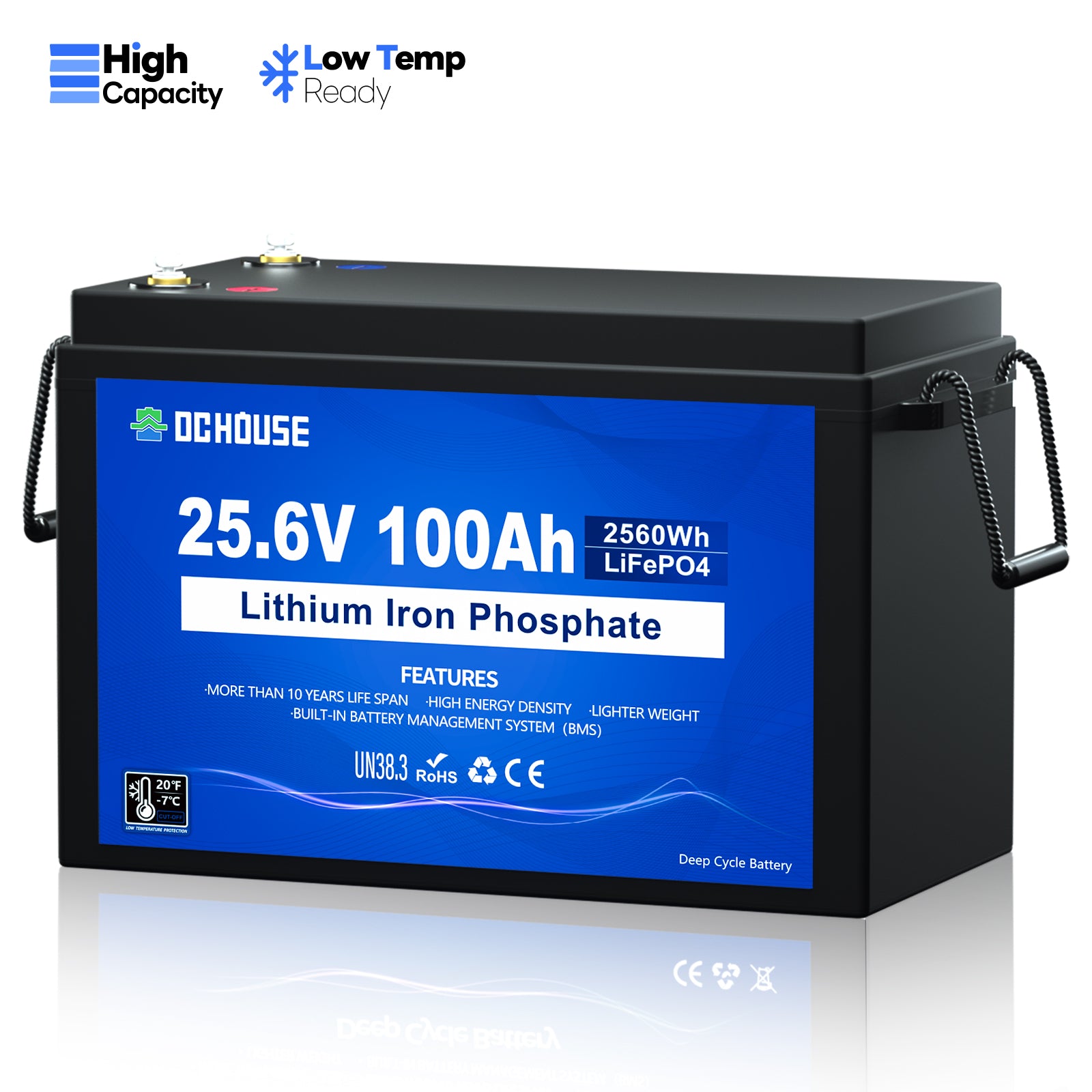 Batterie lithium LiFePO4 24V 100Ah