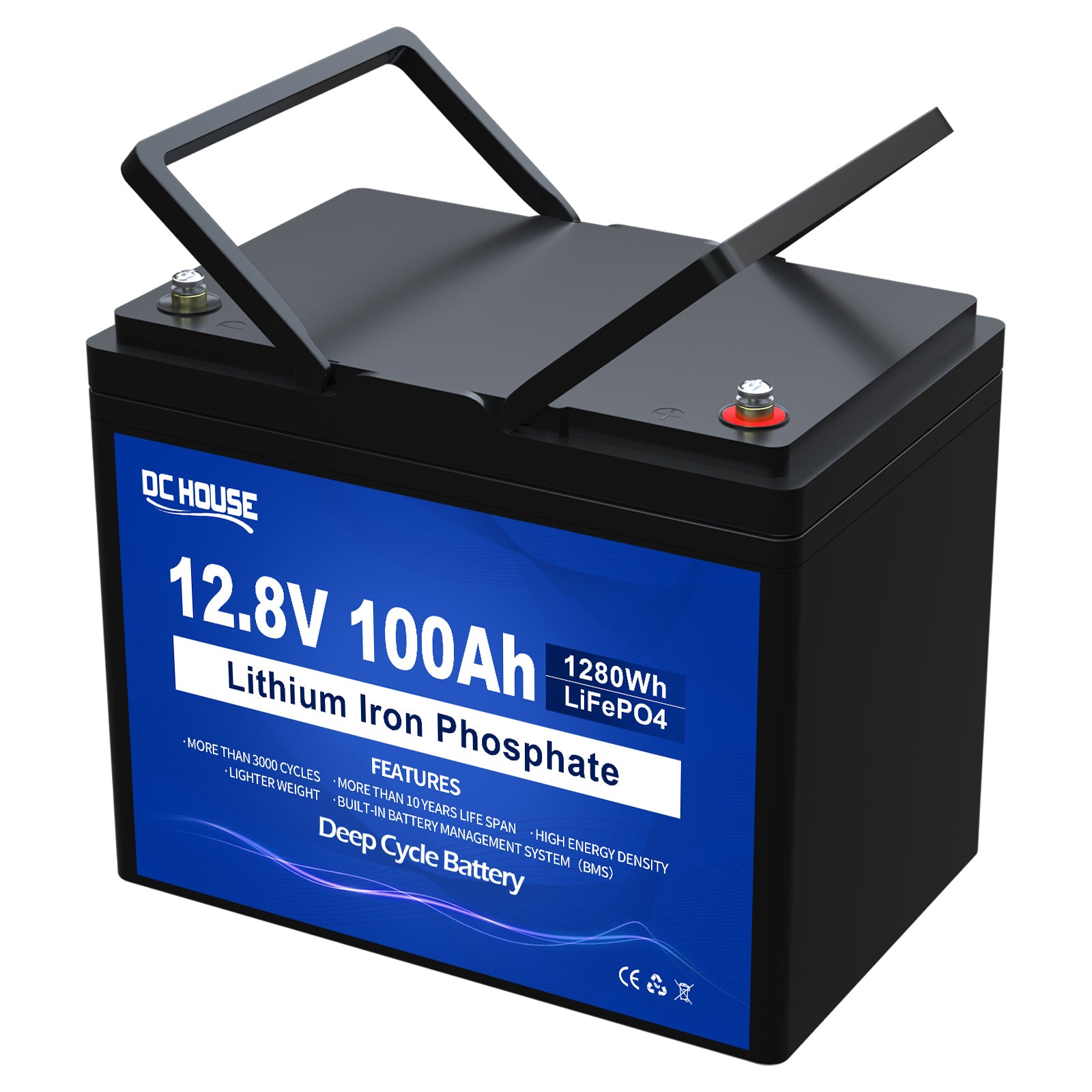 Batterie lithium LiFePO4 12V 100Ah