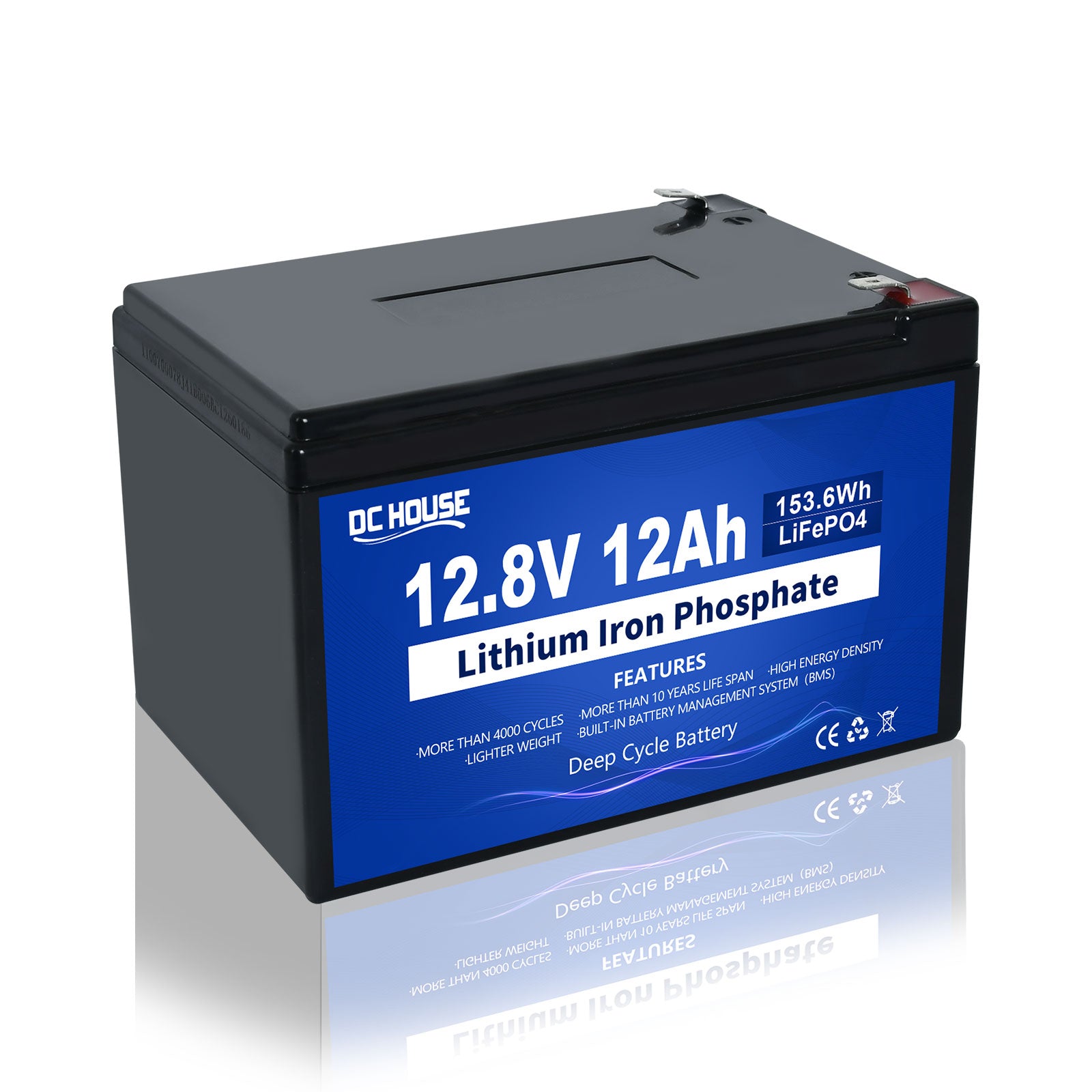 Batterie lithium LiFePO4 12V 12Ah
